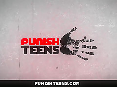 PunishTeens - Little Sister Brutally Fucked And Dominated